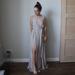 Beautiful maxi chiffon dress
